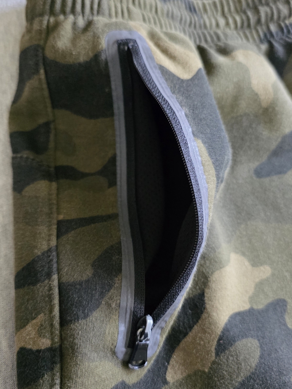 Old Navy Olive Camouflage Active Shorts